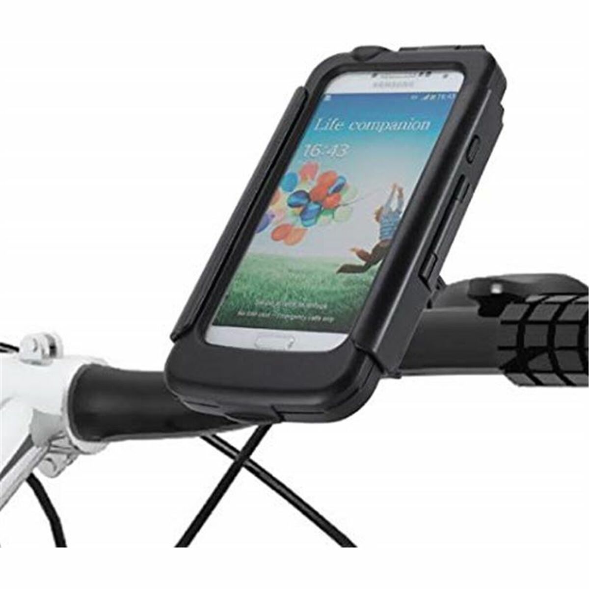 Bike Phone Holder Muvit 5" Black Plastic-0