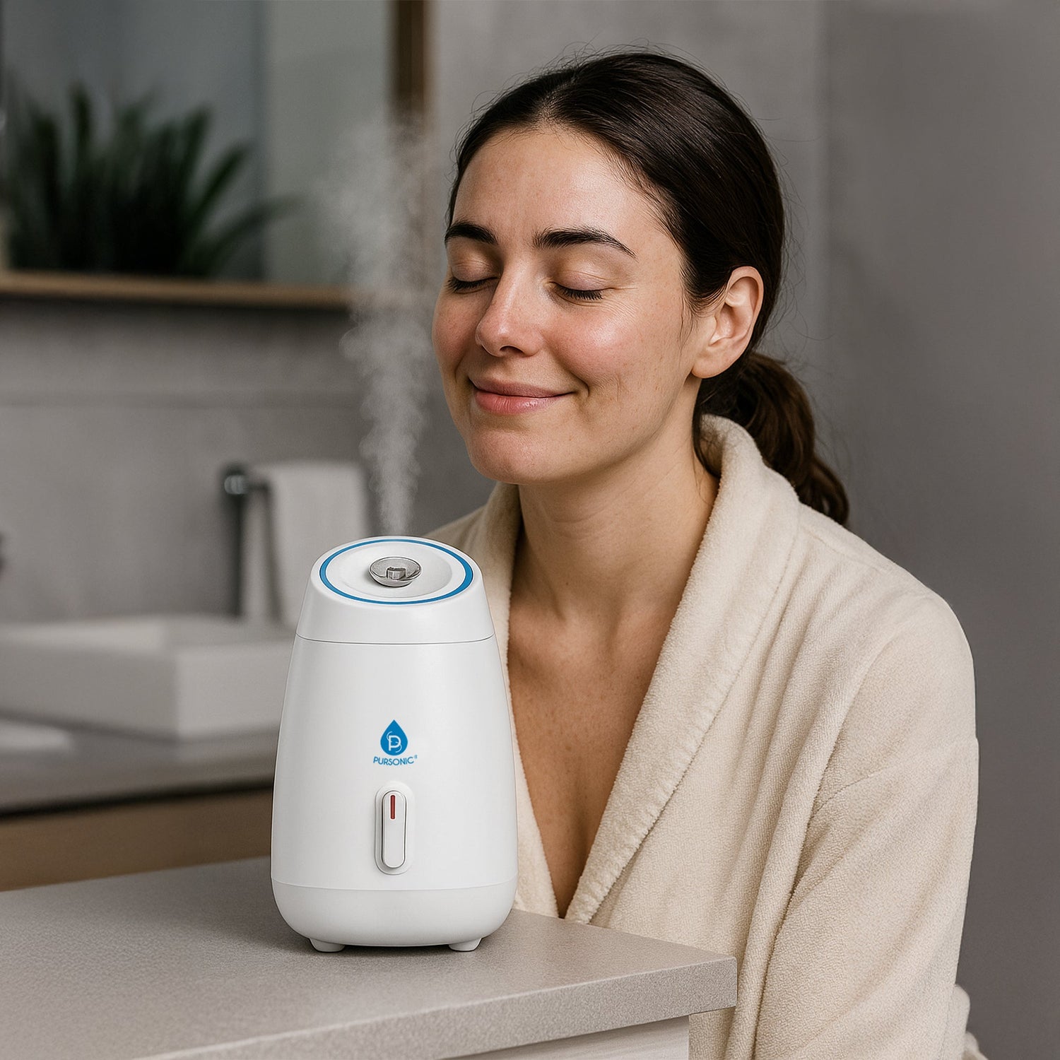 Pursonic Facial Steamer Hot Mist Moisturizing Spa-4