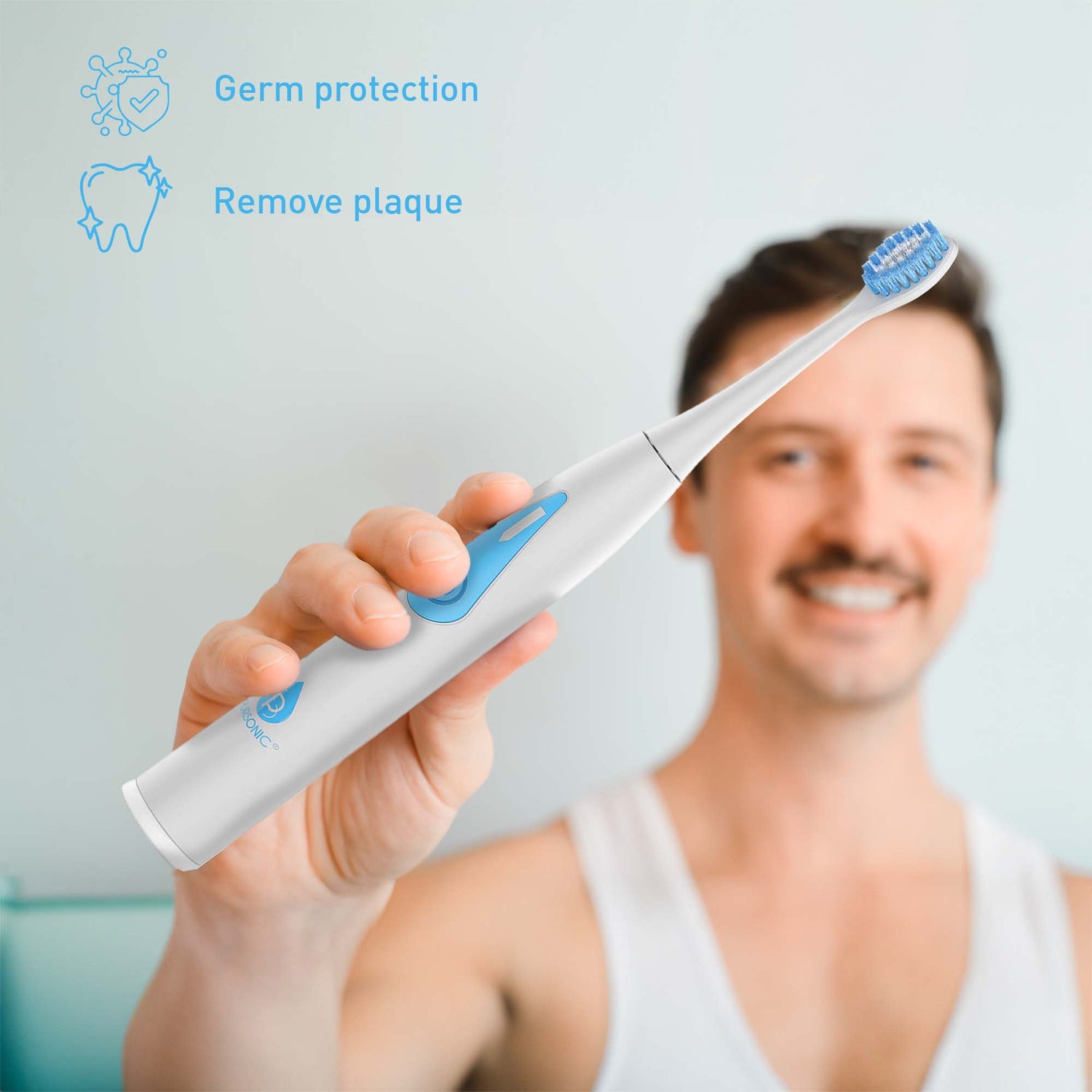 Ultimate Smile Care Duo: Triple-Head Tooth Wizard & Travel-Ready Water Flosser-1
