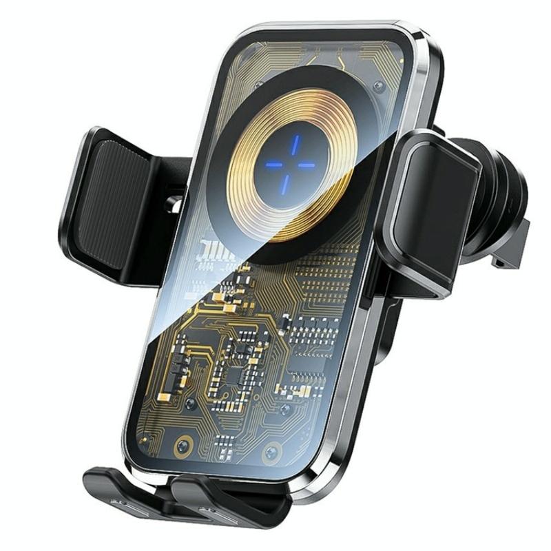 NNEDSZ 15W Fast Car Vent Wireless Charger With Intelligent Induction-1