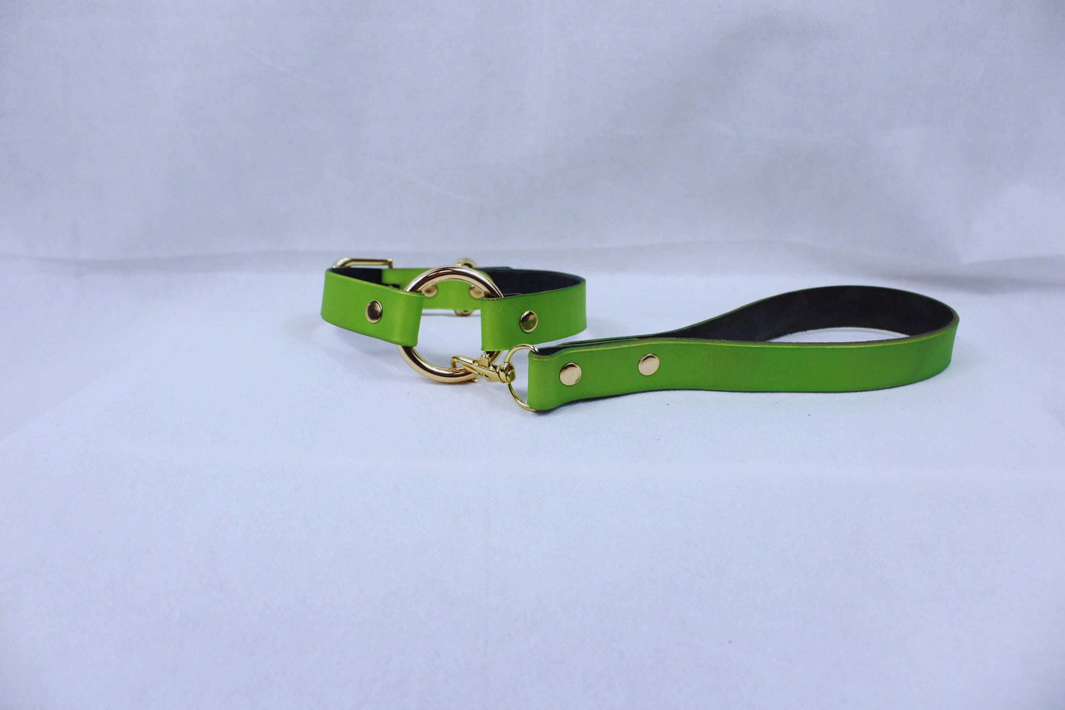 Leather Choker | Submissive Day Collar Set  Discreet BDSM Jewelry Gift-3